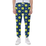 Tennis Sport Pattern Print Scuba Joggers