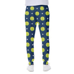 Tennis Sport Pattern Print Scuba Joggers