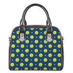 Tennis Sport Pattern Print Shoulder Handbag