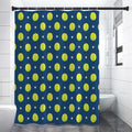 Tennis Sport Pattern Print Shower Curtain