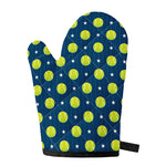 Tennis Sport Pattern Print Single Oven Mitt