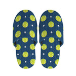 Tennis Sport Pattern Print Slippers