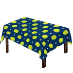 Tennis Sport Pattern Print Tablecloth