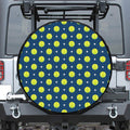 Tennis Sport Pattern Print Tire Cover