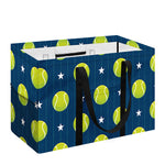 Tennis Sport Pattern Print Utility Tote Bag