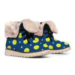 Tennis Sport Pattern Print Winter Boots