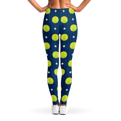 Tennis Sport Pattern Print Women's Leggings