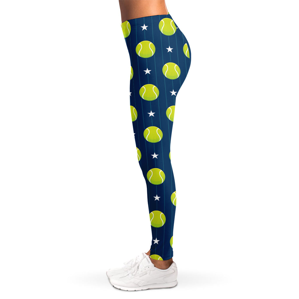 Tennis Sport Pattern Print Women's Leggings