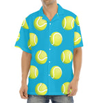 Tennis Theme Pattern Print Aloha Shirt