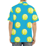 Tennis Theme Pattern Print Aloha Shirt