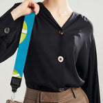 Tennis Theme Pattern Print Bag Strap