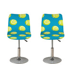 Tennis Theme Pattern Print Bar Stool Covers