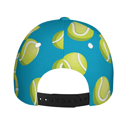 Tennis Theme Pattern Print Baseball Cap