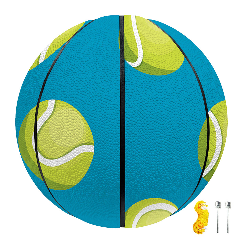 Tennis Theme Pattern Print Basketball
