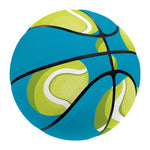 Tennis Theme Pattern Print Basketball