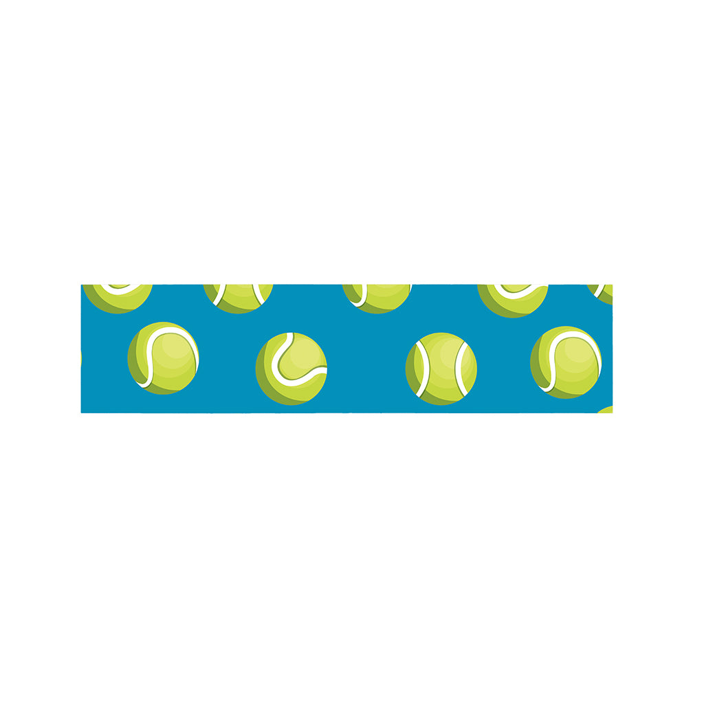 Tennis Theme Pattern Print Bed Runner