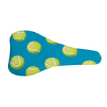 Tennis Theme Pattern Print Bicycle Seat Cover