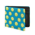 Tennis Theme Pattern Print Bifold Wallet