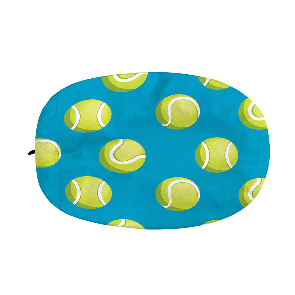 Tennis Theme Pattern Print Car Side Mirror Covers