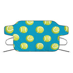 Tennis Theme Pattern Print Car Windshield Snow Cover