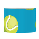 Tennis Theme Pattern Print Drum Lamp Shade
