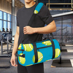 Tennis Theme Pattern Print Gym Bag