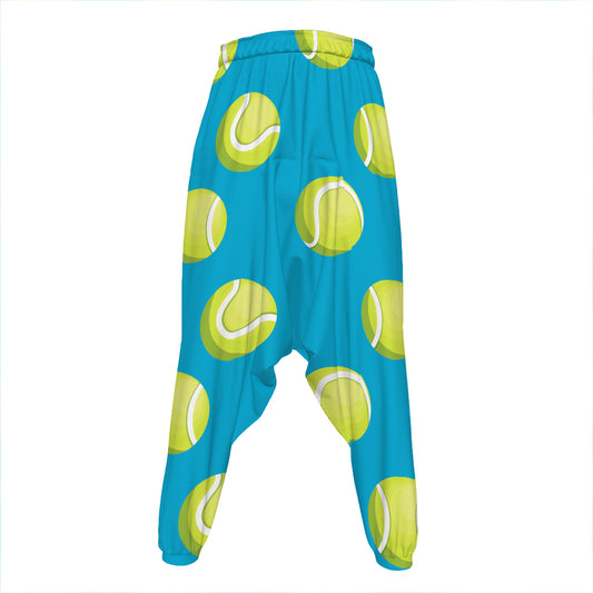 Tennis Theme Pattern Print Hammer Pants