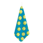Tennis Theme Pattern Print Hand Towel