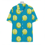 Tennis Theme Pattern Print Hawaiian Shirt