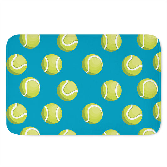 Tennis Theme Pattern Print Indoor Door Mat