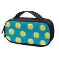 Tennis Theme Pattern Print Portable Cooler Travel Case