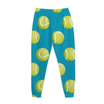 Tennis Theme Pattern Print Jogger Pants