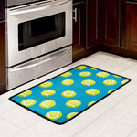 Tennis Theme Pattern Print Kitchen Mat