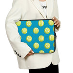 Tennis Theme Pattern Print Laptop Sleeve