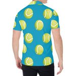 Tennis Theme Pattern Print Men's Shirt