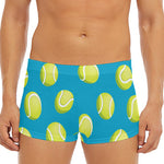 Tennis Theme Pattern Print Men's Short Boxer Briefs