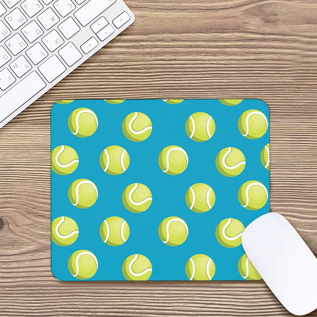 Tennis Theme Pattern Print Mouse Pad