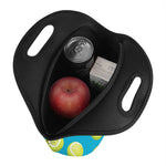 Tennis Theme Pattern Print Neoprene Lunch Bag