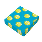 Tennis Theme Pattern Print Outdoor Seat Cushion Cover