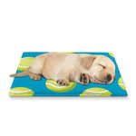 Tennis Theme Pattern Print Pet Cooling Mat Cover