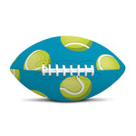 Tennis Theme Pattern Print Rugby Ball