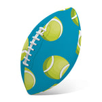 Tennis Theme Pattern Print Rugby Ball