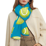 Tennis Theme Pattern Print Scarf