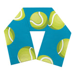 Tennis Theme Pattern Print Scarf