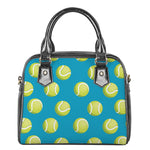 Tennis Theme Pattern Print Shoulder Handbag