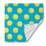 Tennis Theme Pattern Print Silk Bandana