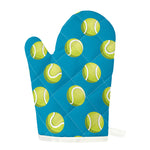 Tennis Theme Pattern Print Single Oven Mitt
