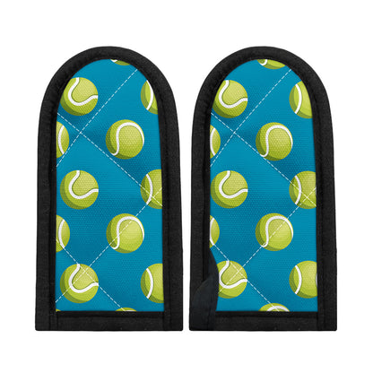 Tennis Theme Pattern Print Skillet Handle Cover