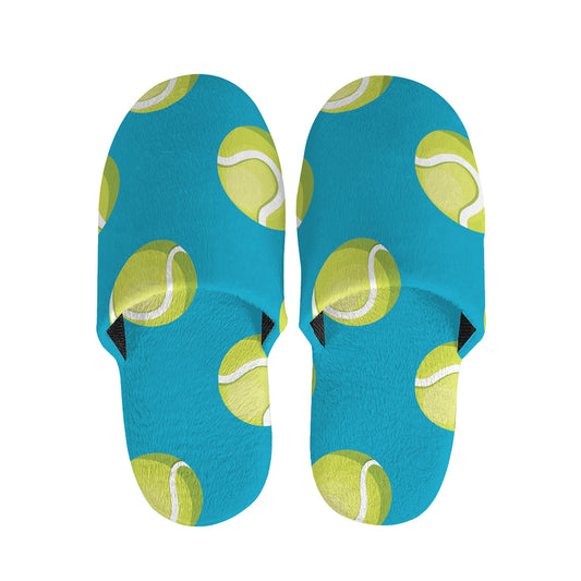 Tennis Theme Pattern Print Slippers