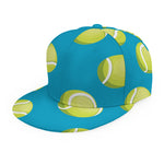 Tennis Theme Pattern Print Snapback Cap
